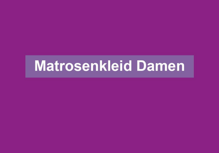 Matrosenkleid Damen