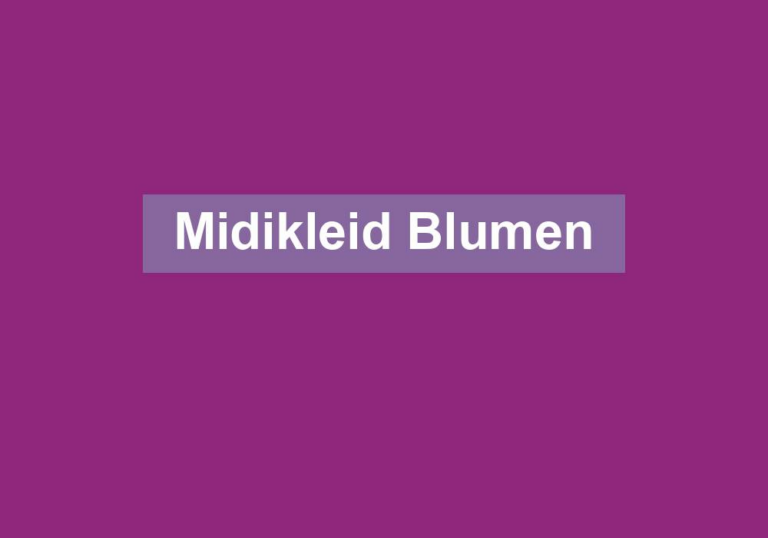 Midikleid Blumen