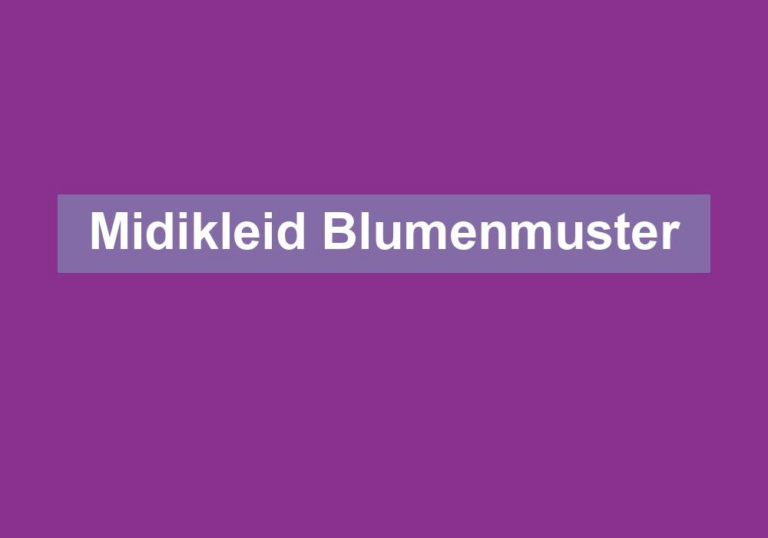 Midikleid Blumenmuster