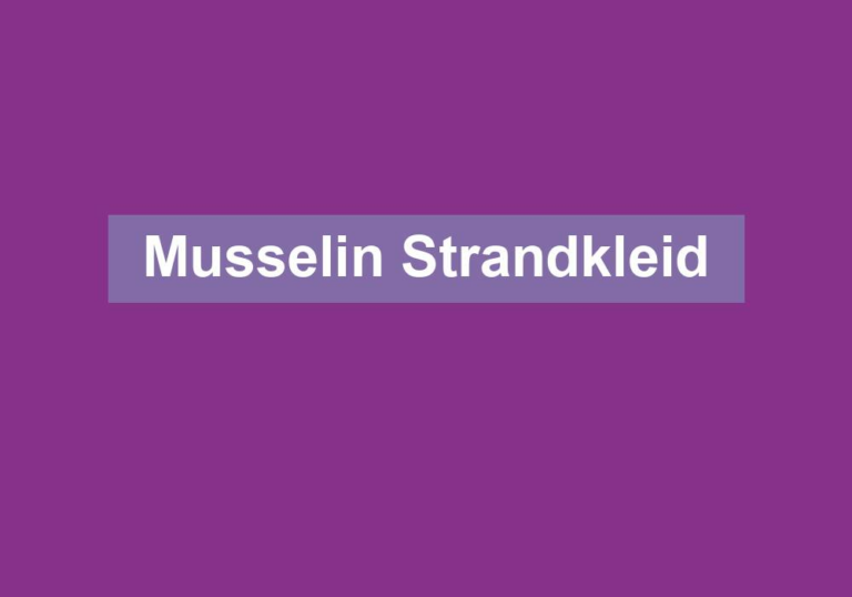 Musselin Strandkleid