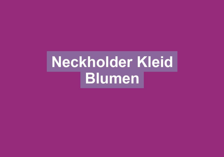 Neckholder Kleid Blumen