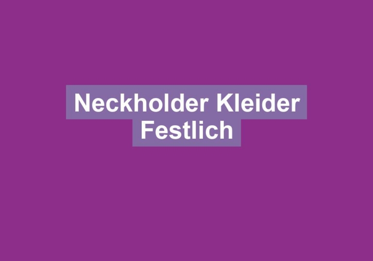 Neckholder Kleider Festlich