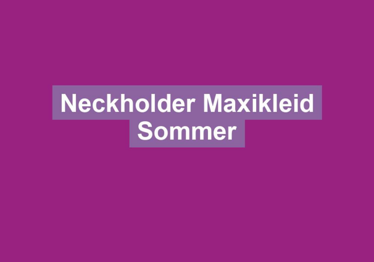 Neckholder Maxikleid Sommer