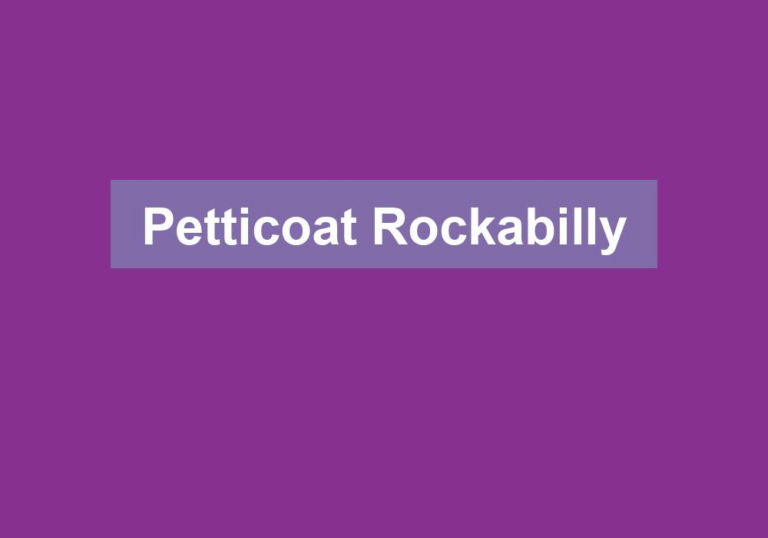 Petticoat Rockabilly