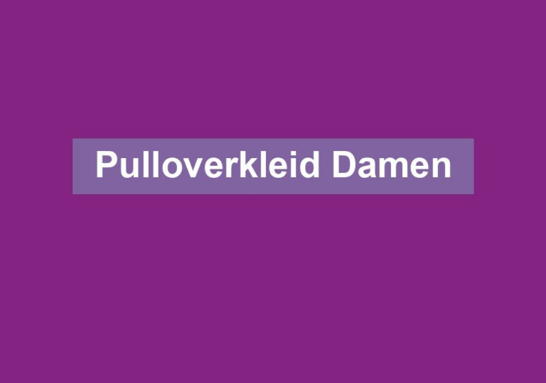Pulloverkleid Damen