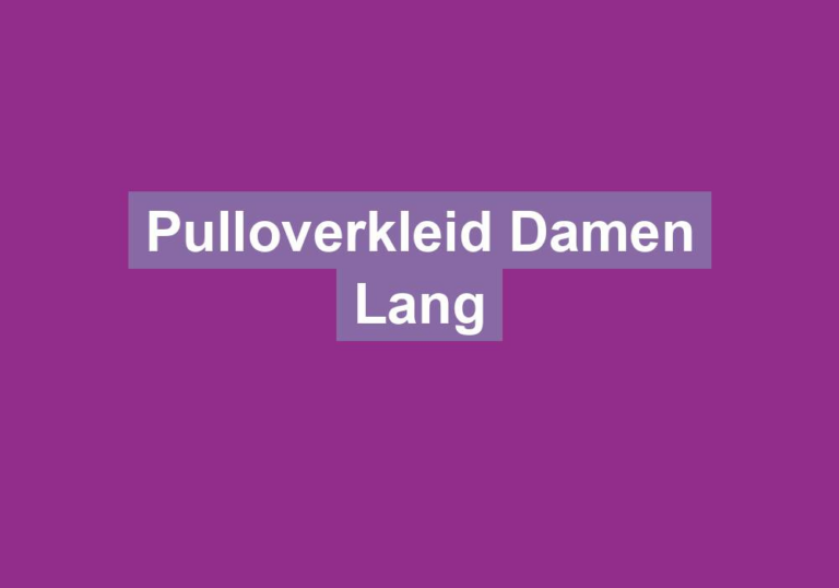 Pulloverkleid Damen Lang
