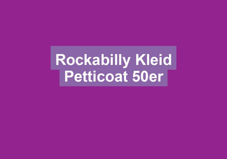 Rockabilly Kleid Petticoat 50er