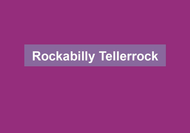 Rockabilly Tellerrock