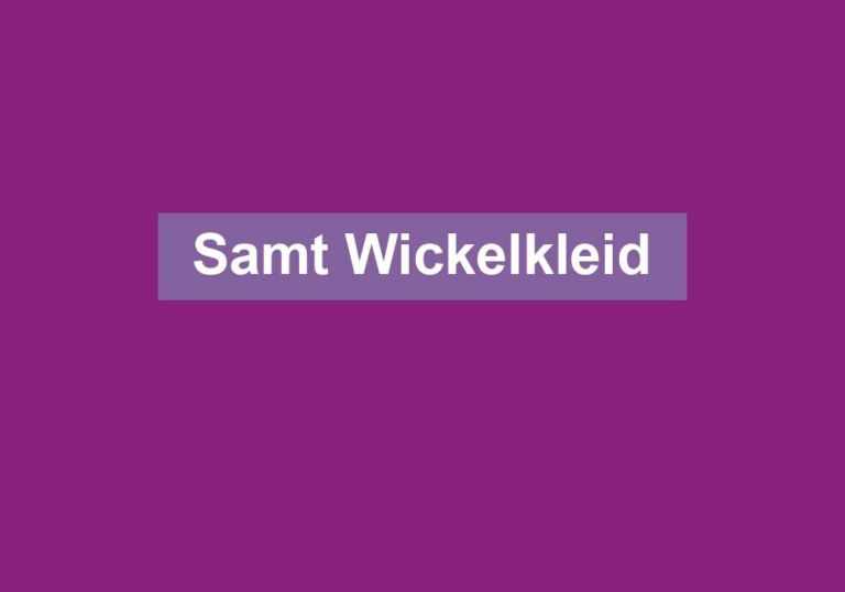 Samt Wickelkleid