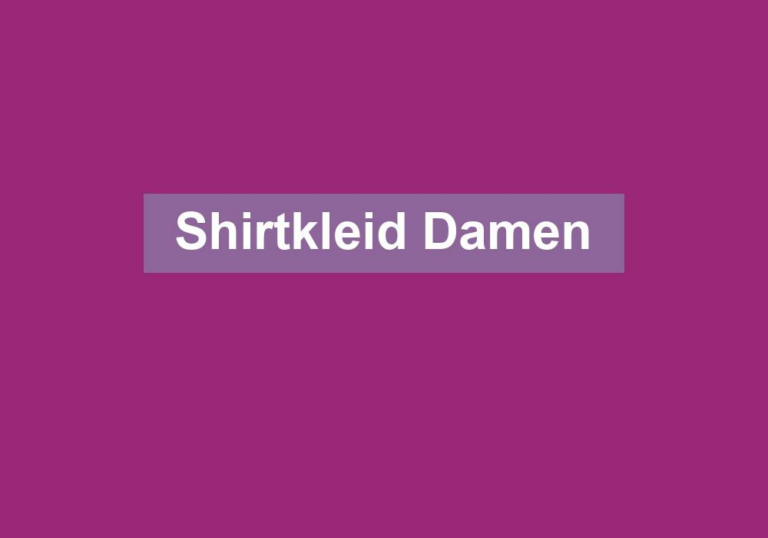 Shirtkleid Damen