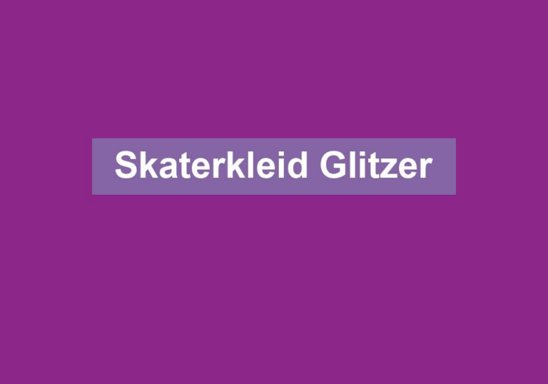 Skaterkleid Glitzer