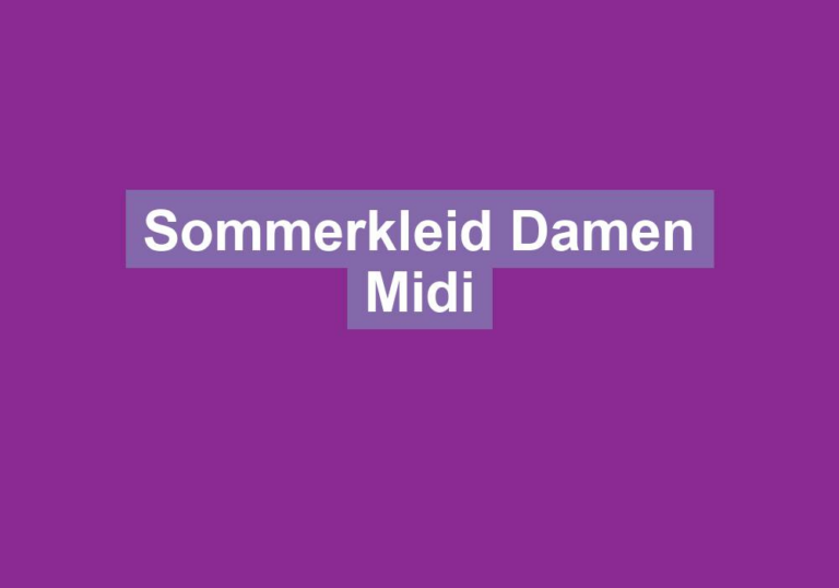 Sommerkleid Damen Midi