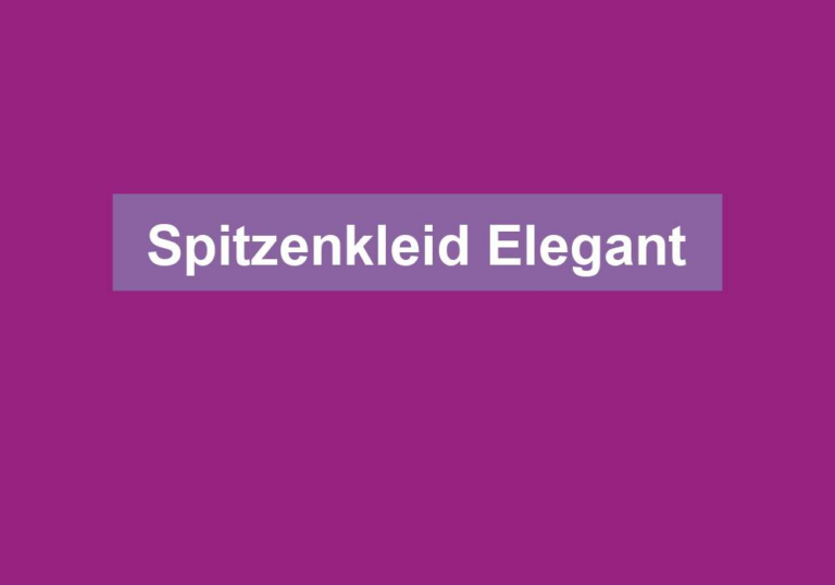 Spitzenkleid Elegant