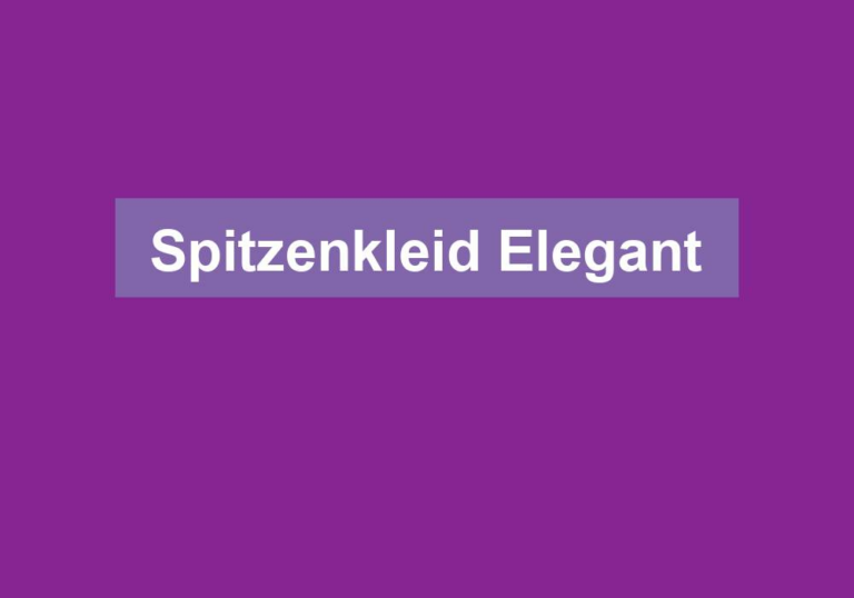 Spitzenkleid Elegant