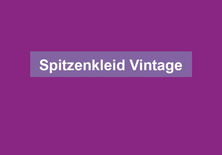 Spitzenkleid Vintage