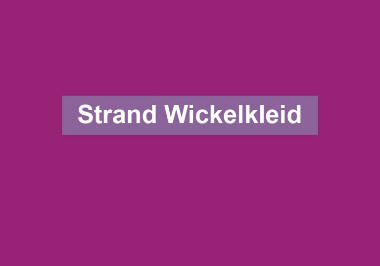 Strand Wickelkleid