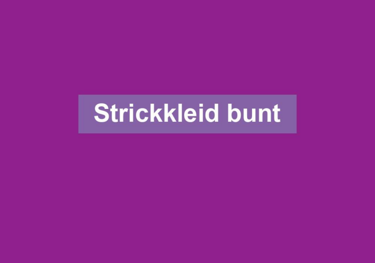 Strickkleid bunt