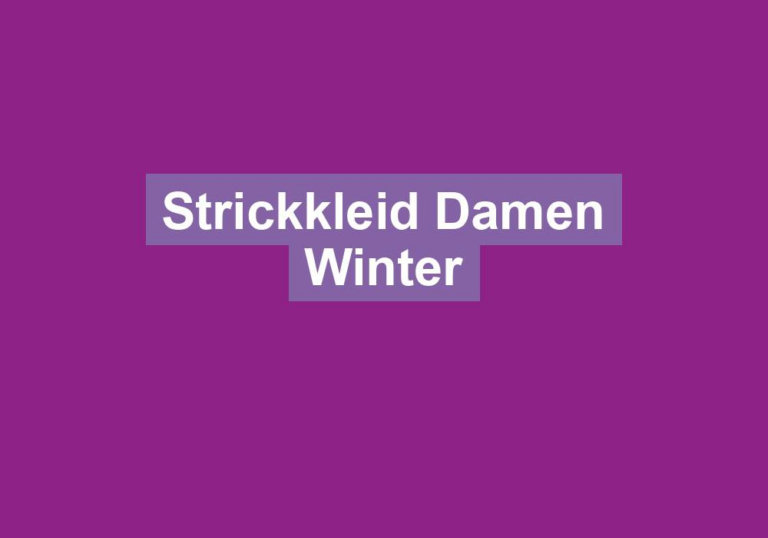 Strickkleid Damen Winter