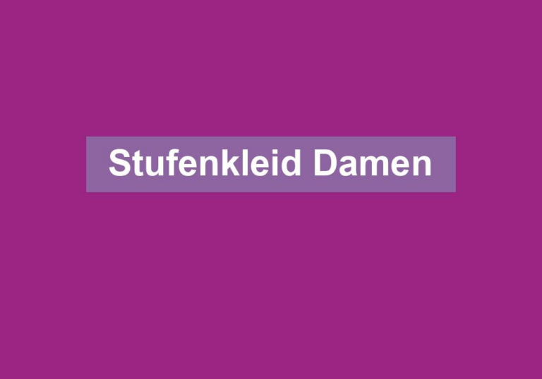 Stufenkleid Damen