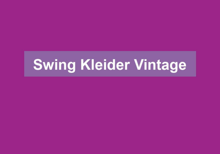 Swing Kleider Vintage