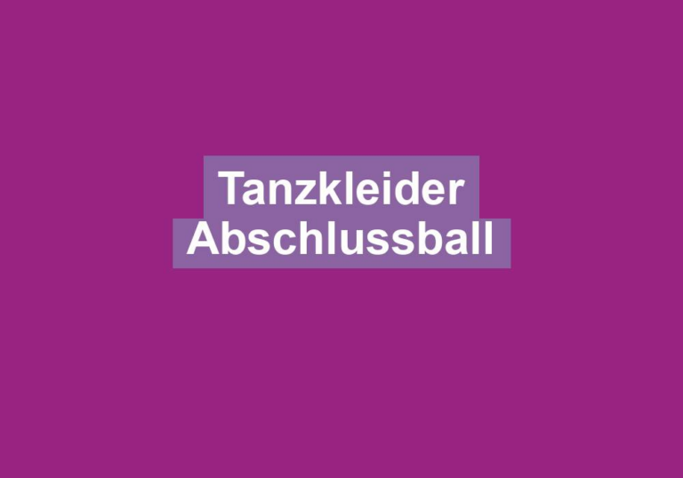 Tanzkleider Abschlussball