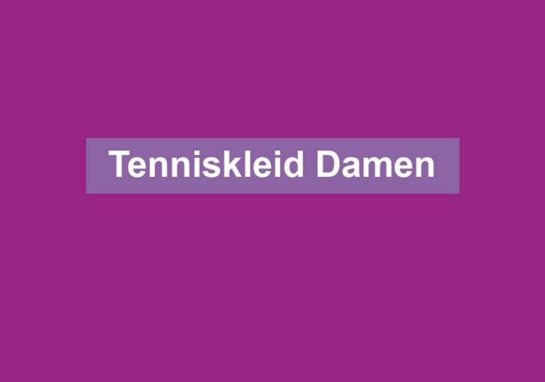 Tenniskleid Damen