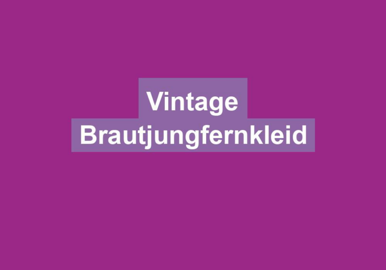 Vintage Brautjungfernkleid