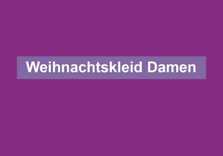 Weihnachtskleid Damen