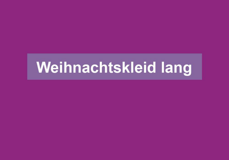 Weihnachtskleid lang