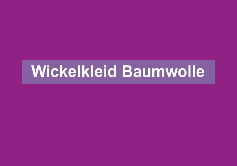Wickelkleid Baumwolle
