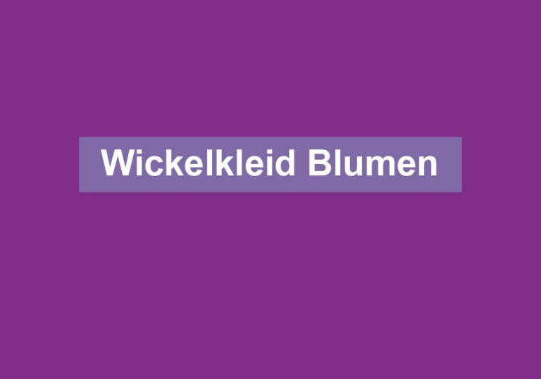 Wickelkleid Blumen