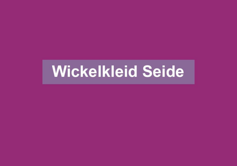 Wickelkleid Seide