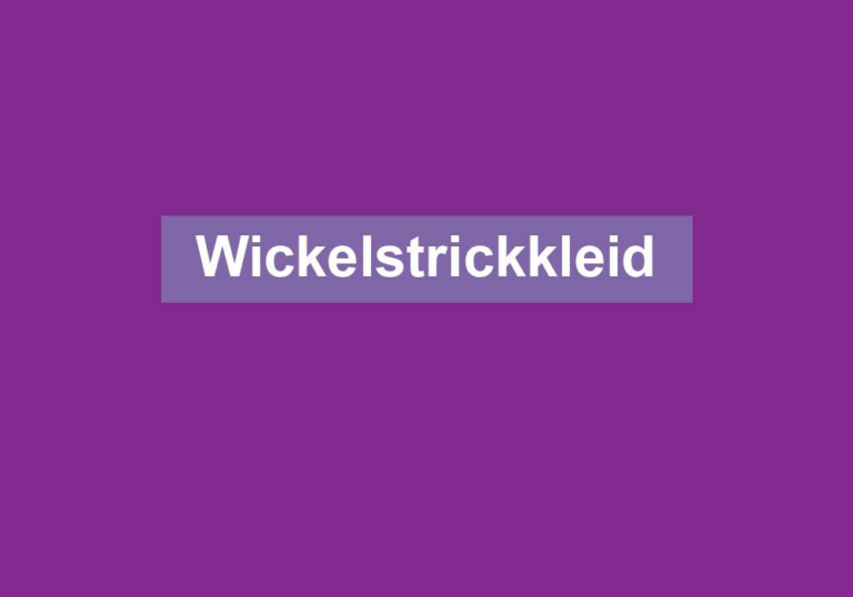 Wickelstrickkleid